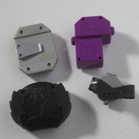 1995 McDonalds Happy Meal Mighty Morphin Power Rangers Lot Of 4 - Picture 2 of 2